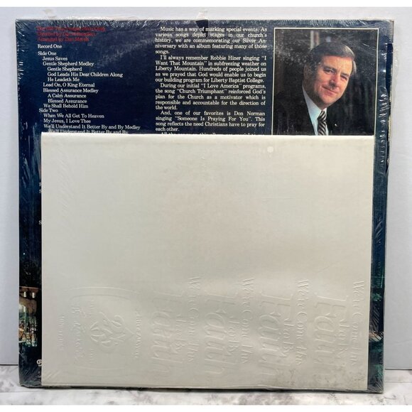 Jerry Falwell Jesus First Vinyl 2LP Thomas Road Baptist Church SEALED with Book - Picture 2 of 6